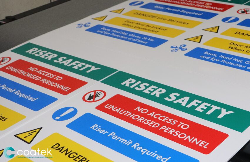 Coatek Site Signage Production